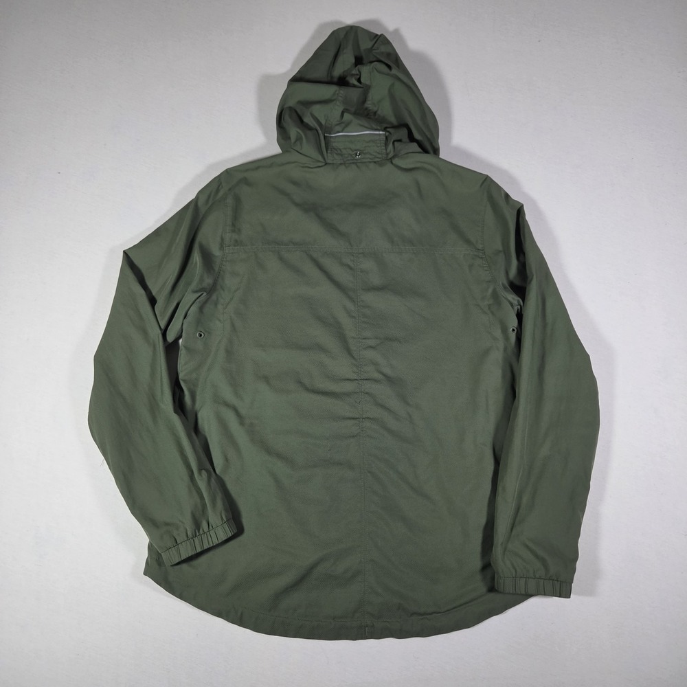 Patagonia Jacket Women's Medium Mountain View Kale Green Wind Resistant - Picture 4 of 6